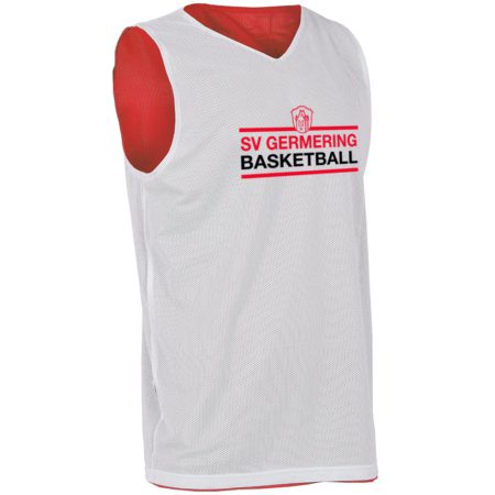 Germering Basketball Reversible Jersey weiß/rot