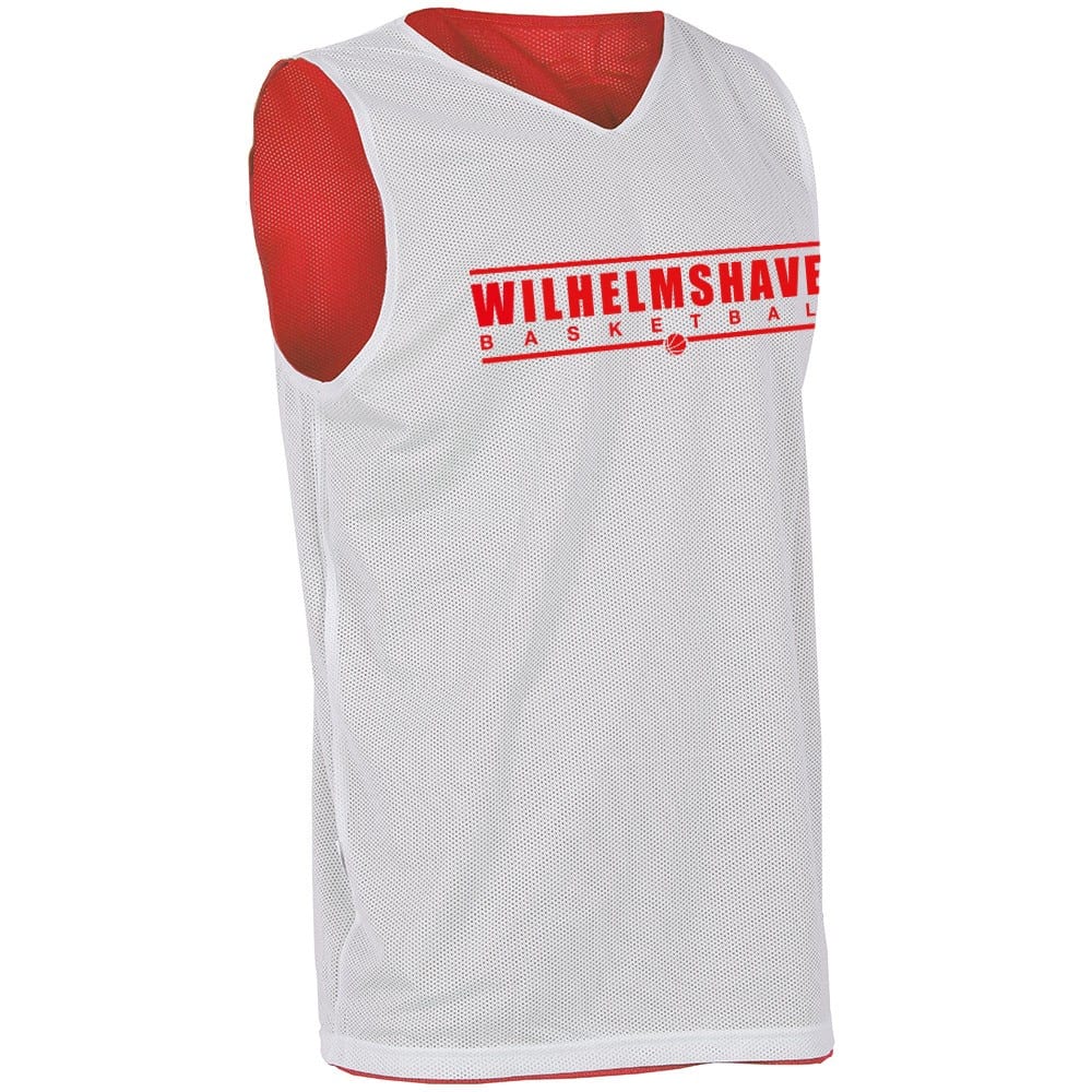 Wilhelmshaven Basketball Reversible Jersey BASIC rot/weiß