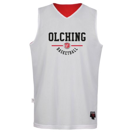 OLCHING City Basketball Reversible Jersey BASIC rot/weiß