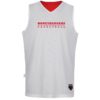 HONEYBADGERS Basketball Reversible Jersey BASIC rot/weiß