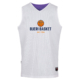 Bueri Basket Reversible Jersey BASIC lila/weiß