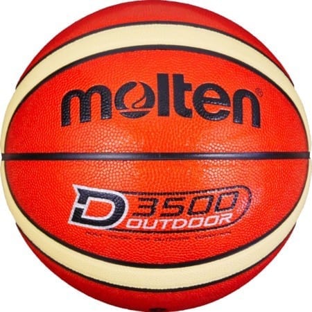 Molten B6D3500 Outdoor Basketball orange/creme