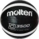 Molten B7D3500-KS Outdoor Basketball schwarz/silber