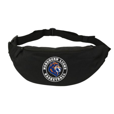 Nordhorn Lions Basketball Herrenhandtasche Coaching Belt Bag schwarz