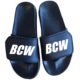 BCW Wiesbaden Badelatschen schwarz