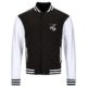 VKL Vikings Basketball College Jacke schwarz/weiß
