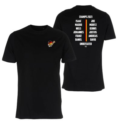 Deutschland Champs 2023 T-Shirt schwarz