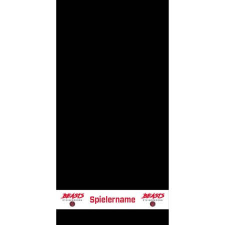 BEASTS Steinenbronn Handtuch / Duschtuch schwarz