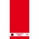 Weddinger Wiesel Handtuch / Duschtuch mit individueller Nummerierung rot