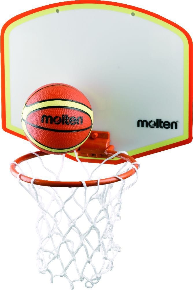 Molten Mini Basketballkorb mit Ball