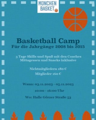 München Basket Herbstcamp 2023