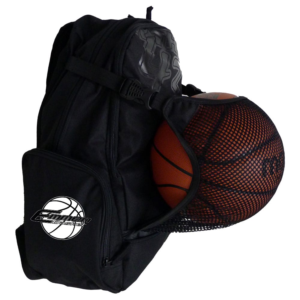Emmen Basket Rucksack schwarz