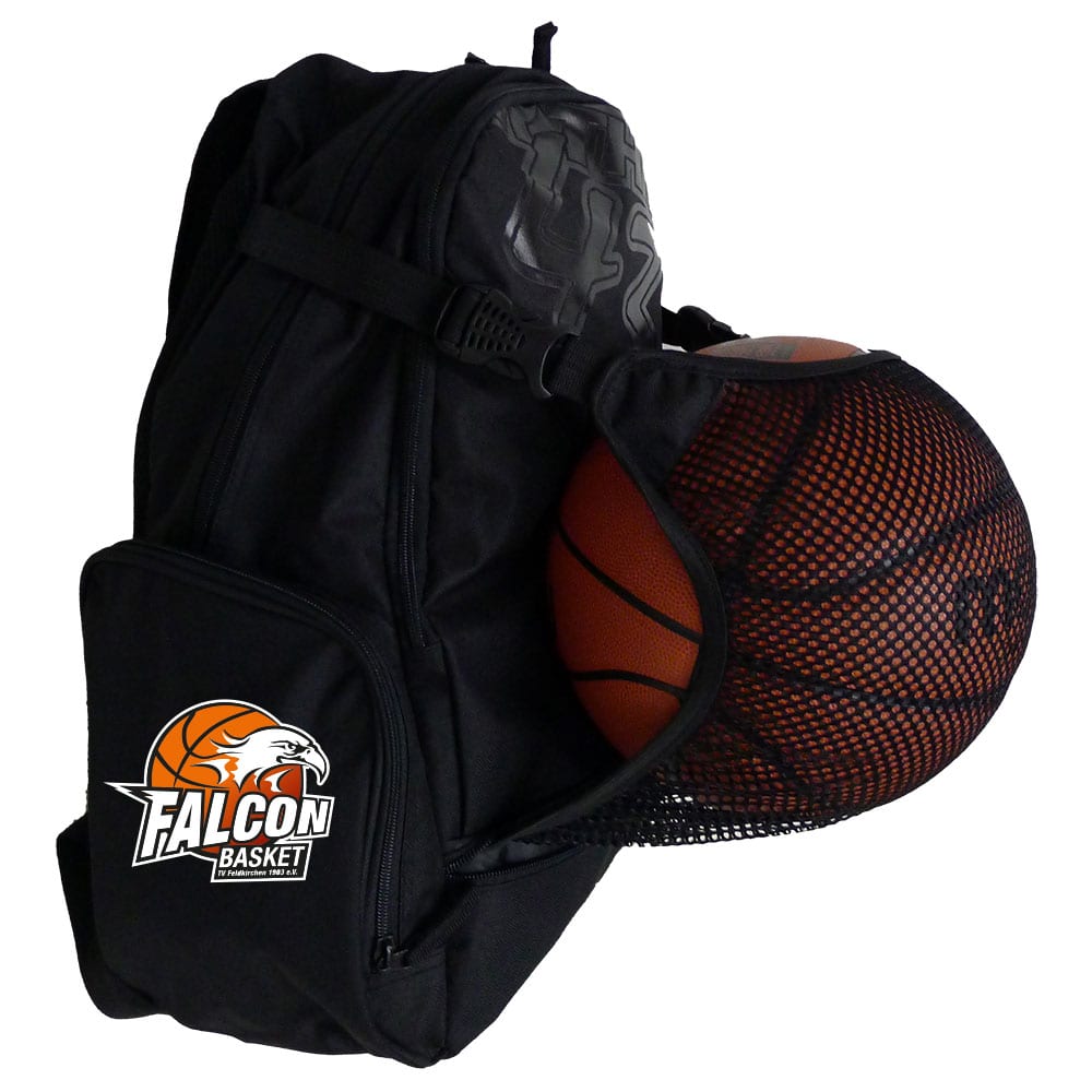 Falcon Basket Rucksack schwarz
