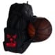 JADE BASKETS Basketballrucksack mit Ballnetz schwarz