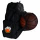 Saltminers Reichenhall Basketballrucksack mit Ballnetz schwarz