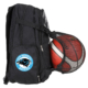 TKW Nienburg Ravens Basketball Rucksack mit Ballnetz schwarz