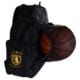 TSV Grafing Basketballrucksack mit Ballnetz schwarz