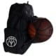 YT3 Basketballrucksack mit Ballnetz schwarz