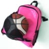 Basketball Rucksack 43 mit Ballnetz pink