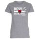 Devils Basketball Delmenhorst Lady Fitted Shirt grau