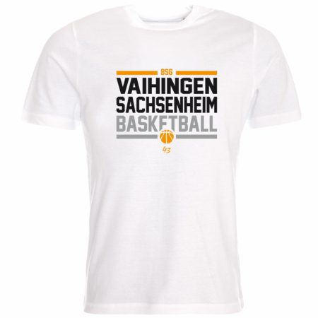 BSG Vaihingen-Sachsenheim City Basketball T-Shirt weiß