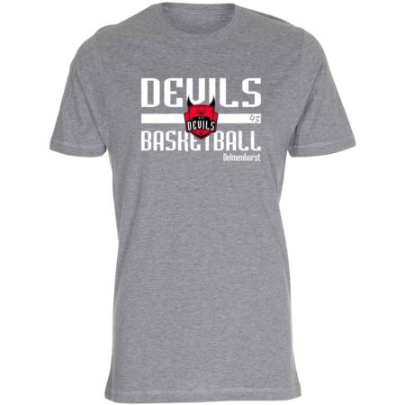 Devils Basketball Delmenhorst T-Shirt grau