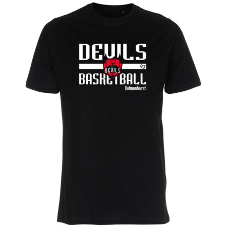 Devils Basketball Delmenhorst T-Shirt schwarz