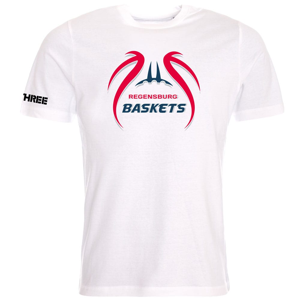 Regensburg Baskets T-Shirt weiß