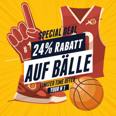 24% Rabatt azf Basketbälle
