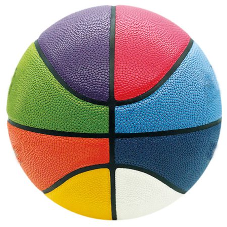 Basketball im individuellen Design mit eigenem Logo aus Synthetik-Leder Größe 5, 6, 7