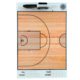Taktikboard Coaching Board Taktiktafel für Basketball im eigenen Design individuell bedruckt